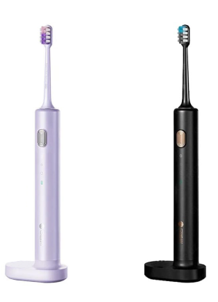 Звуковая электрическая зубная щетка DR.BEI BY-V12 Violet / Black